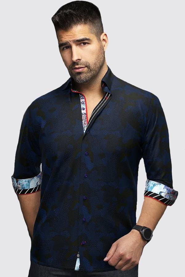 Sport Shirt Knit Print