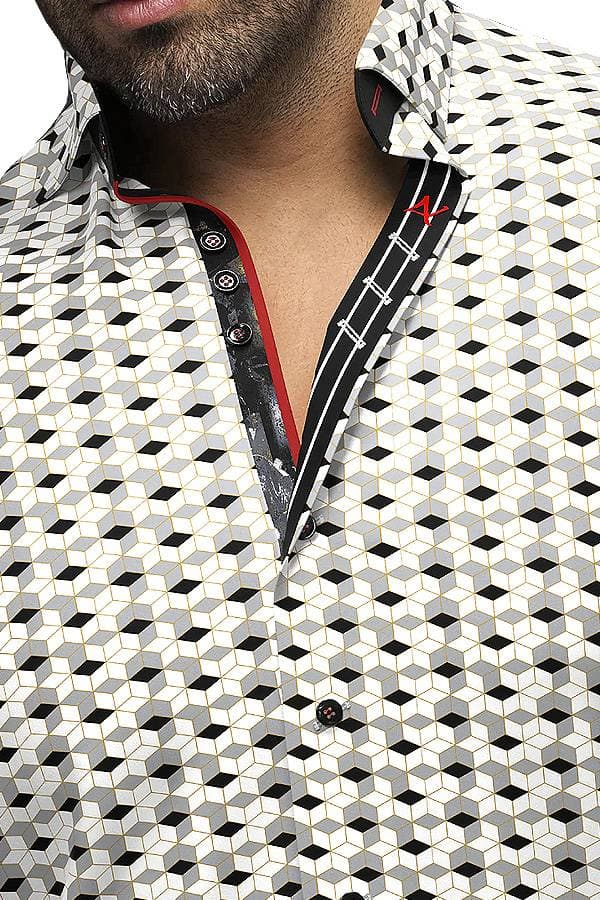 Sport Shirt Dimond Cube Stretch