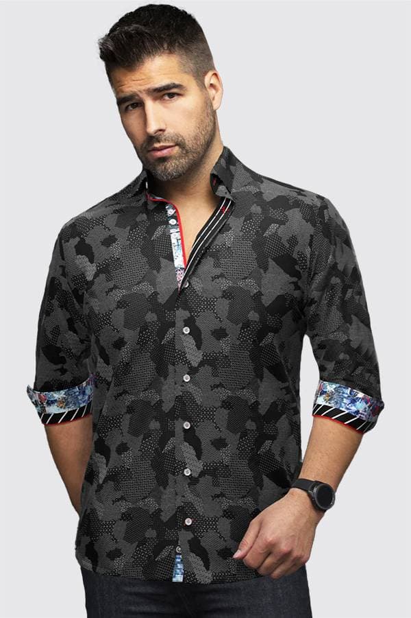 Sport Shirt Knit Print