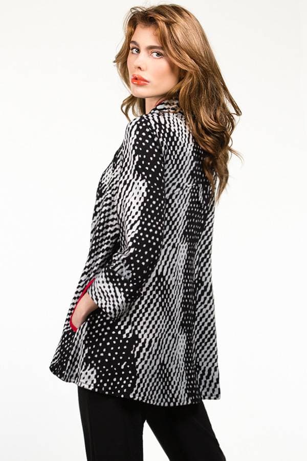 Textured Knit Shirt Jacket -  - View 3 of 4