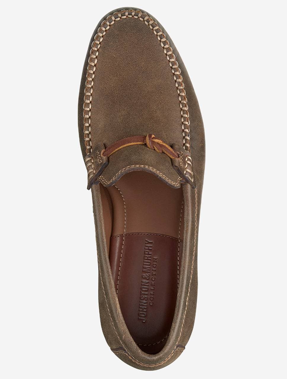 Brown Shoe Moccasin Nubuck Full Grain | Men's - $245.00 - View 2 of 4