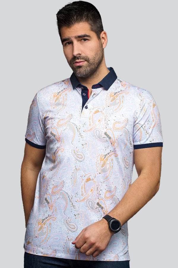 Shirt Knit Paisley Print