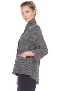 Modern Striped Shacket - 28500 - Alternative view 2