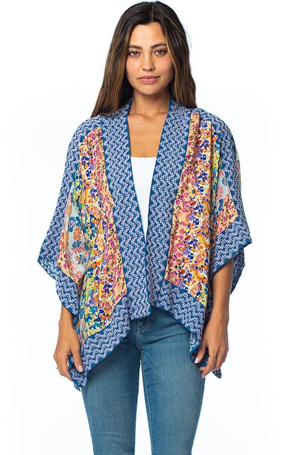 Cardigan Kimono Trimmed Raelyn