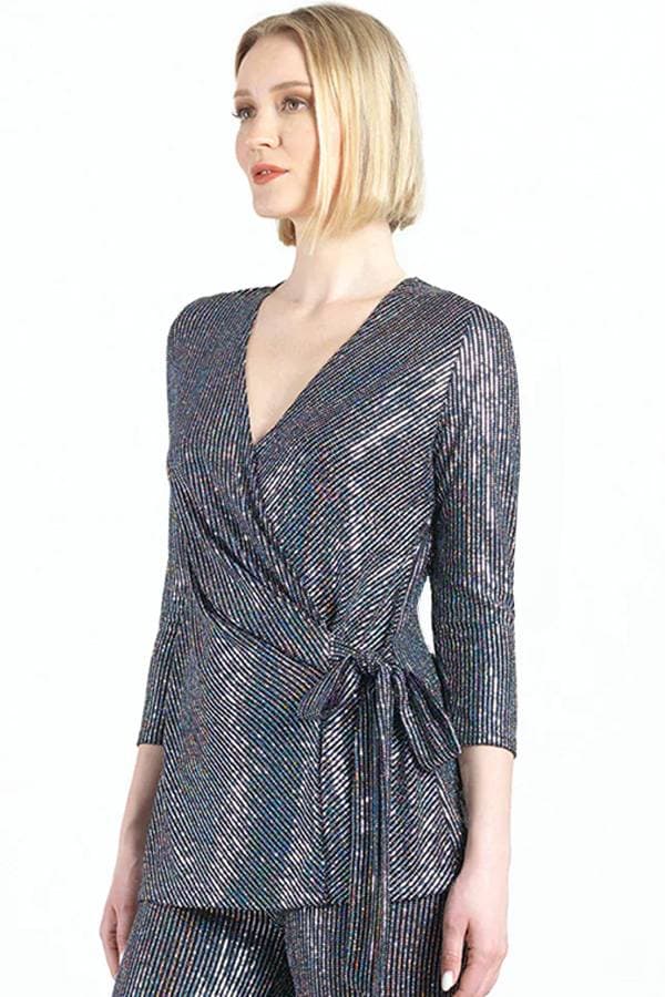 Gray Halo Sparkle Top | Women's - $165.00 - View 3 of 5