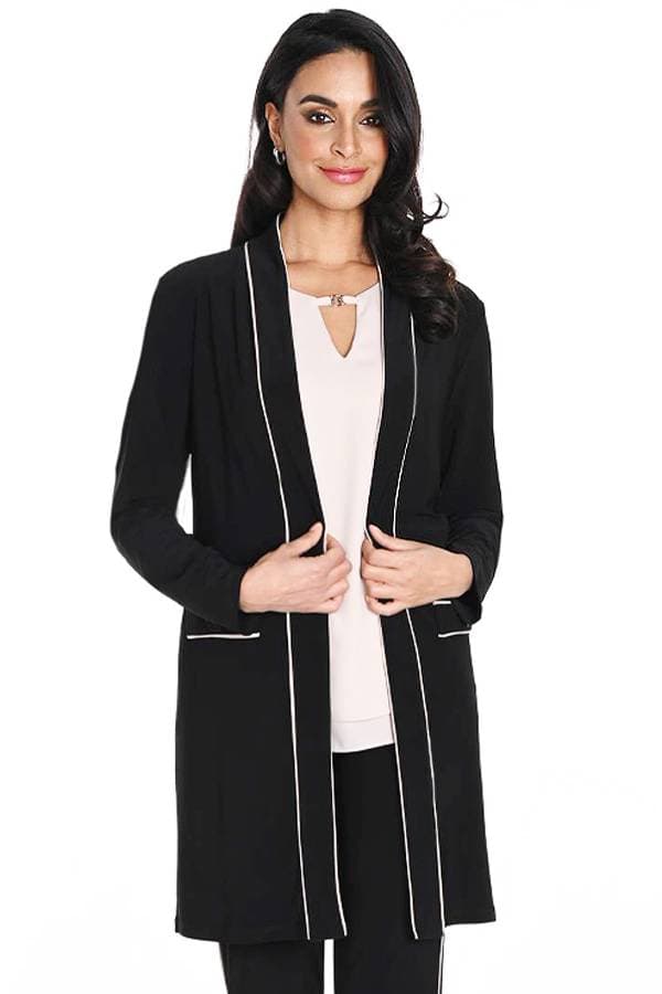 Black Frank Lyman Jersey Cardigan | Women's - $245.00 - View 1 of 3