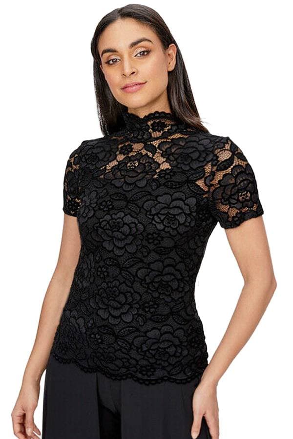 Frank Lyman Black Lace Top - $138.00 - View 1 of 4