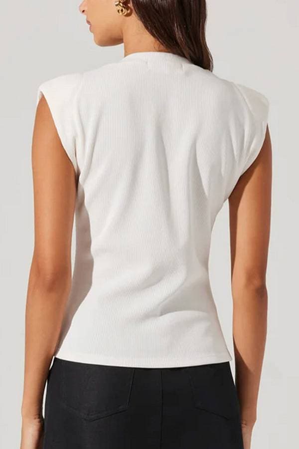 Side Pleat Top