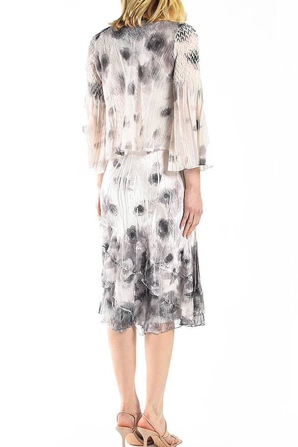 2Pc Dress and Jacket Ensemble | Komarov Dress