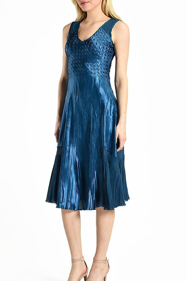 2pc Ensemble Ruffle Jacket with Dress | Komarov Dress