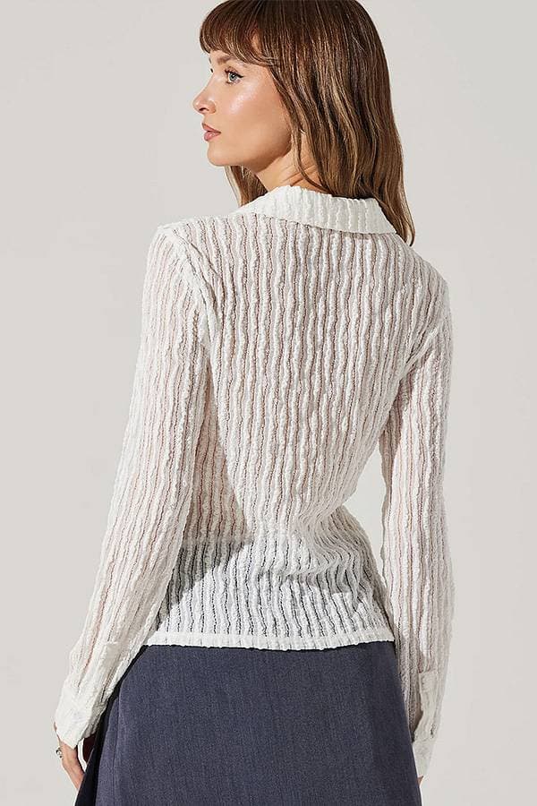 Sheer Lace Top