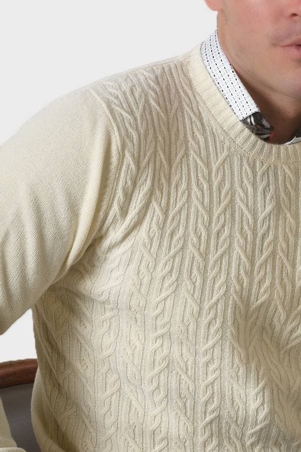 Knit Crew Neck Sweater