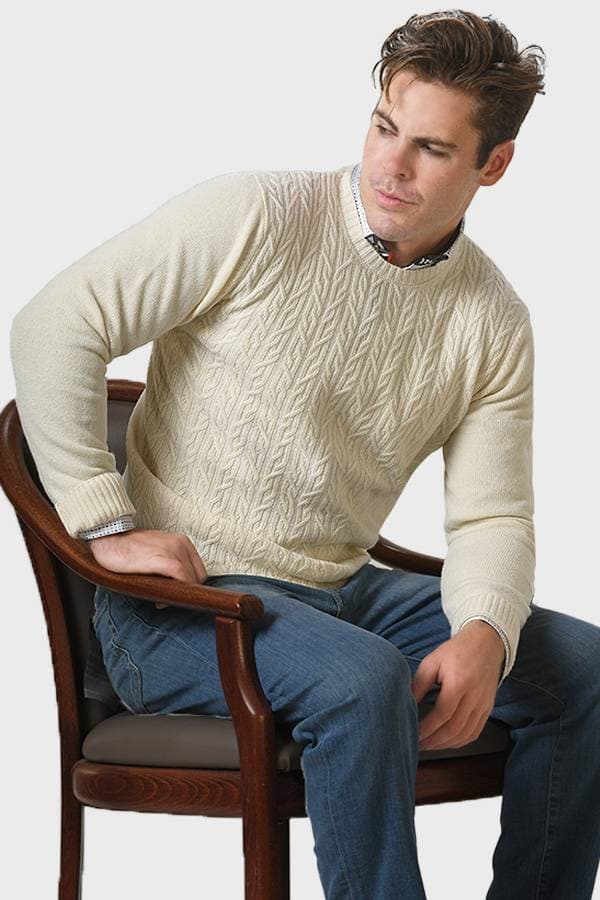 Knit Crew Neck Sweater - 29500 - Main product view