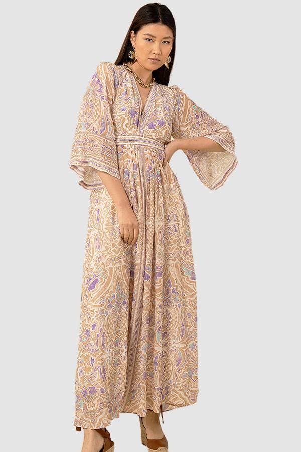 Beige Hale Bob Viscose Maxi | Women's - $485.00 - View 1 of 4