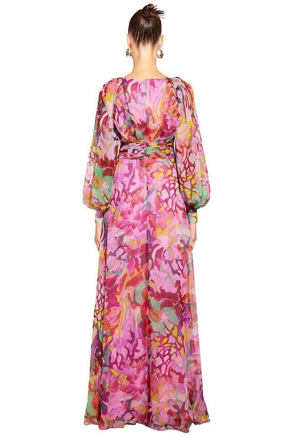 Long Floral Gown - 58500 - Alternative view 2