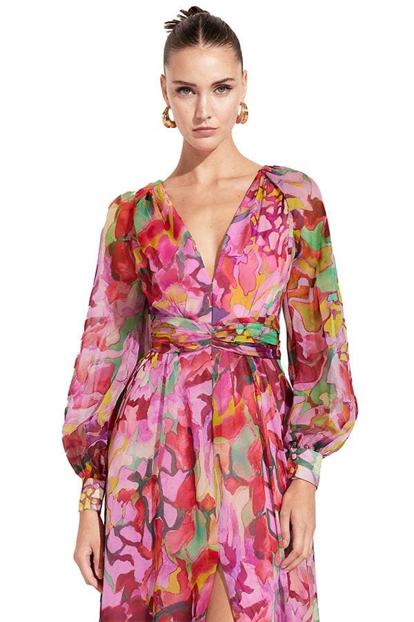 Long Floral Gown