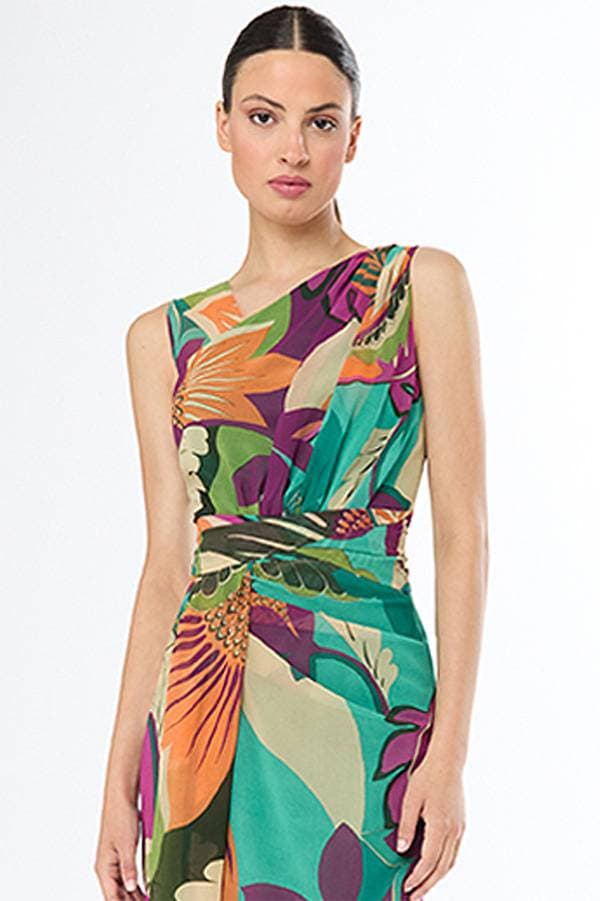 Jungle Offset Gown -  - View 3 of 3