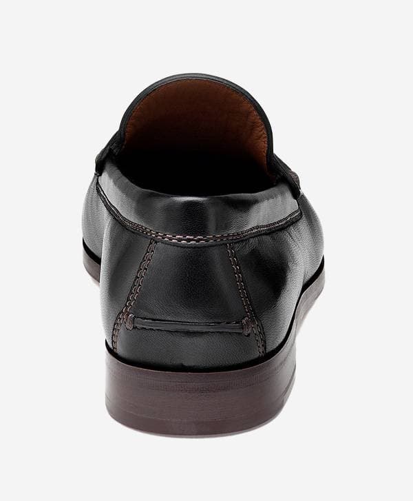Black Penny Loafer Sheepskin