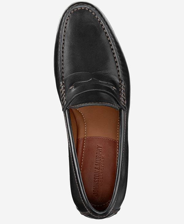 Black Penny Loafer Sheepskin