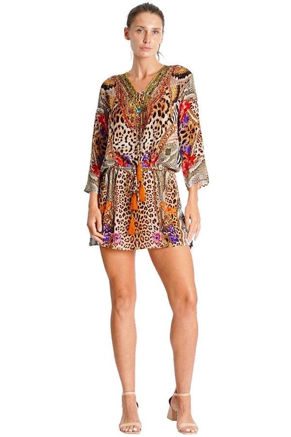 Animal Coverup Dress