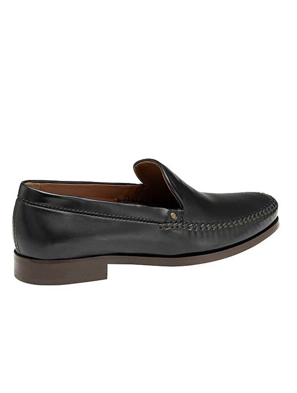 Black Sheepskin Leather Loafer | Men's - $245.00 - View 2 of 3