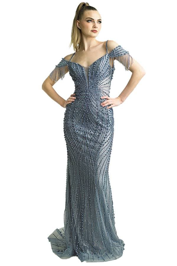 Deco Pearl Gown