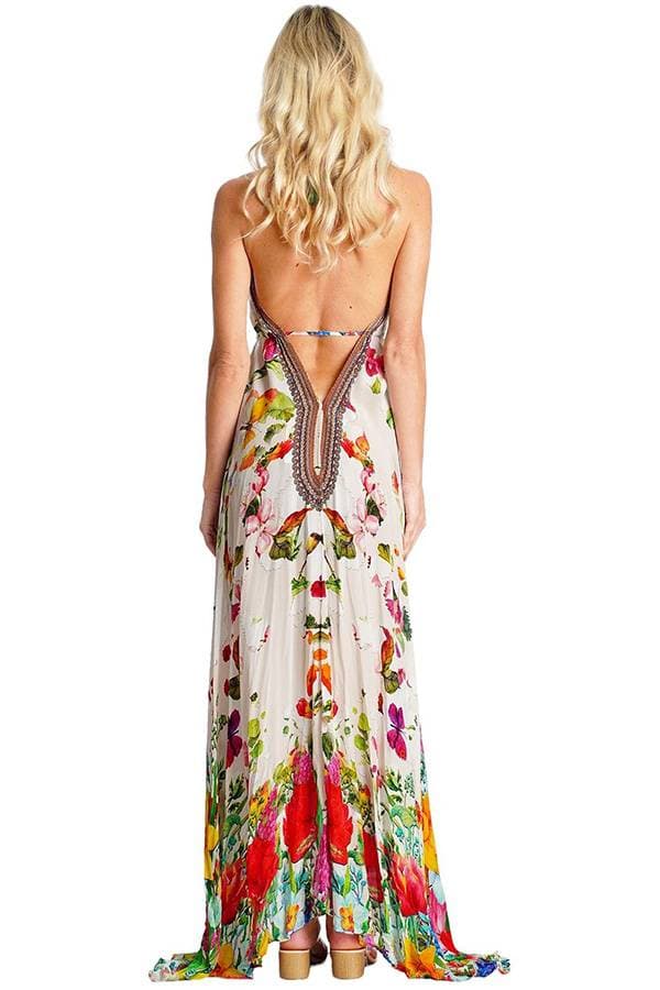Poolside Halter Dress