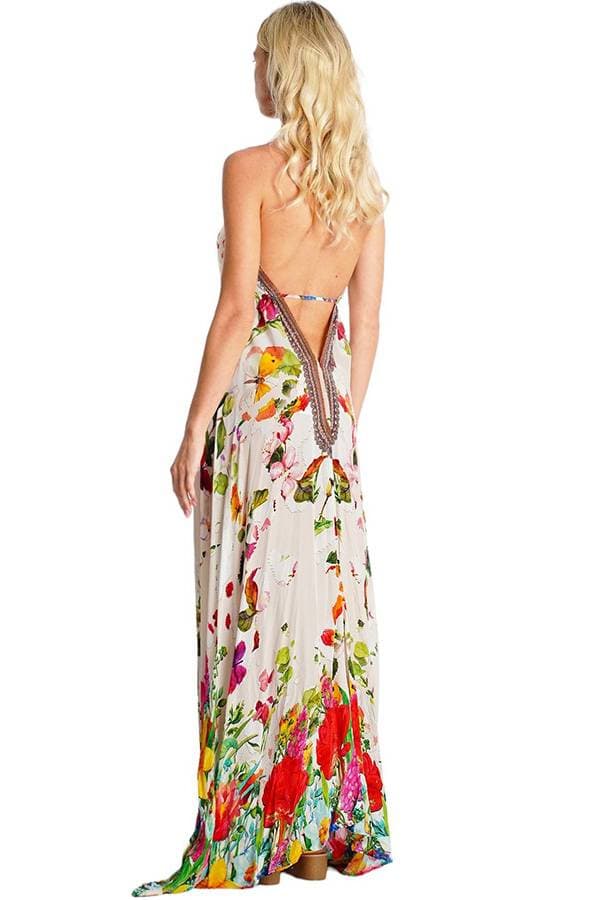 Poolside Halter Dress