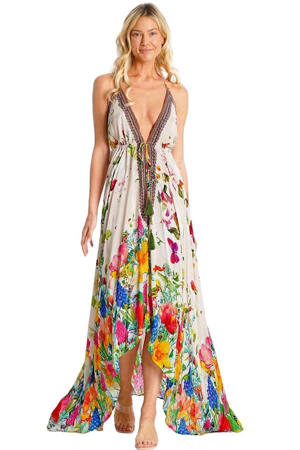 Poolside Halter Dress