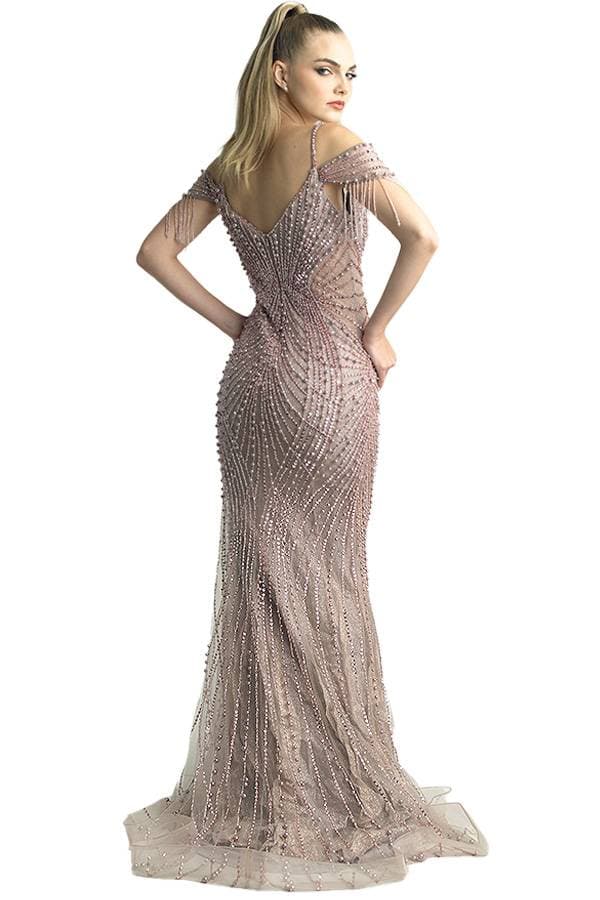 Deco Pearl Gown