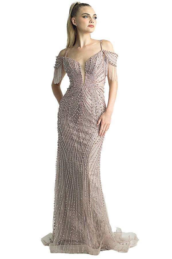 Deco Pearl Gown