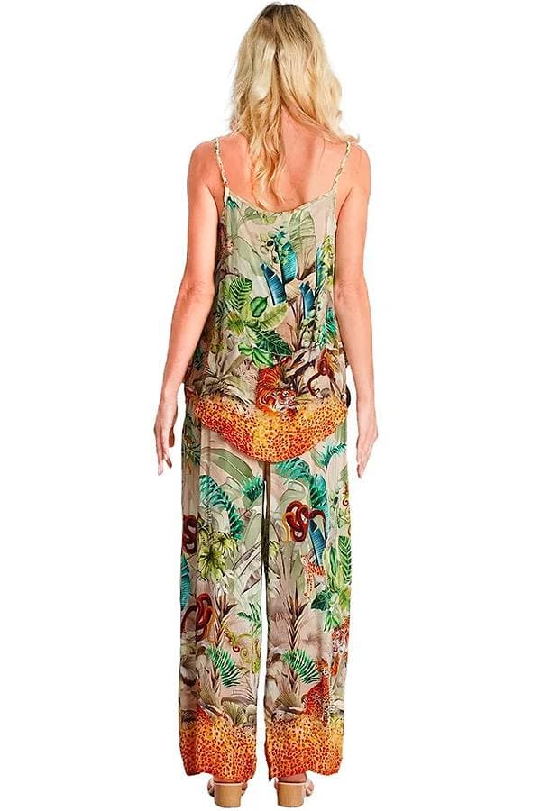 2pc Viscose Silk Pant Set - 26500 - Alternative view 2