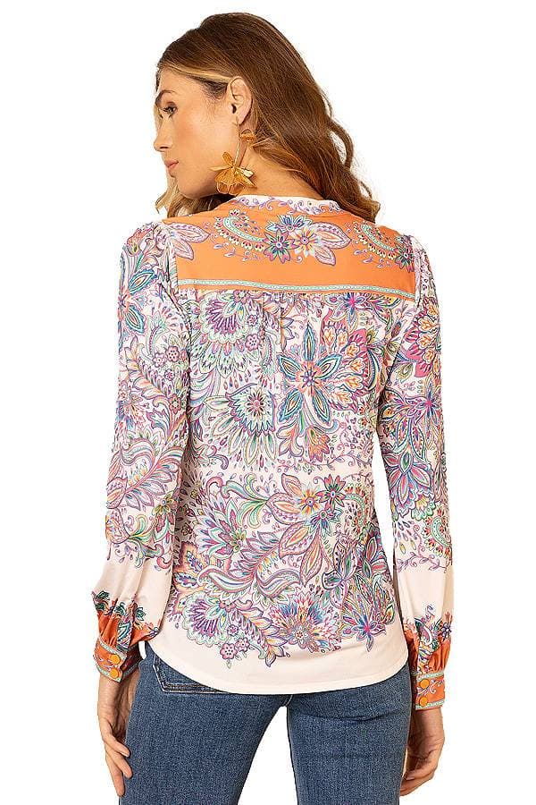 Pink Flower Burst Top | Women's - $195.00 - View 2 of 4