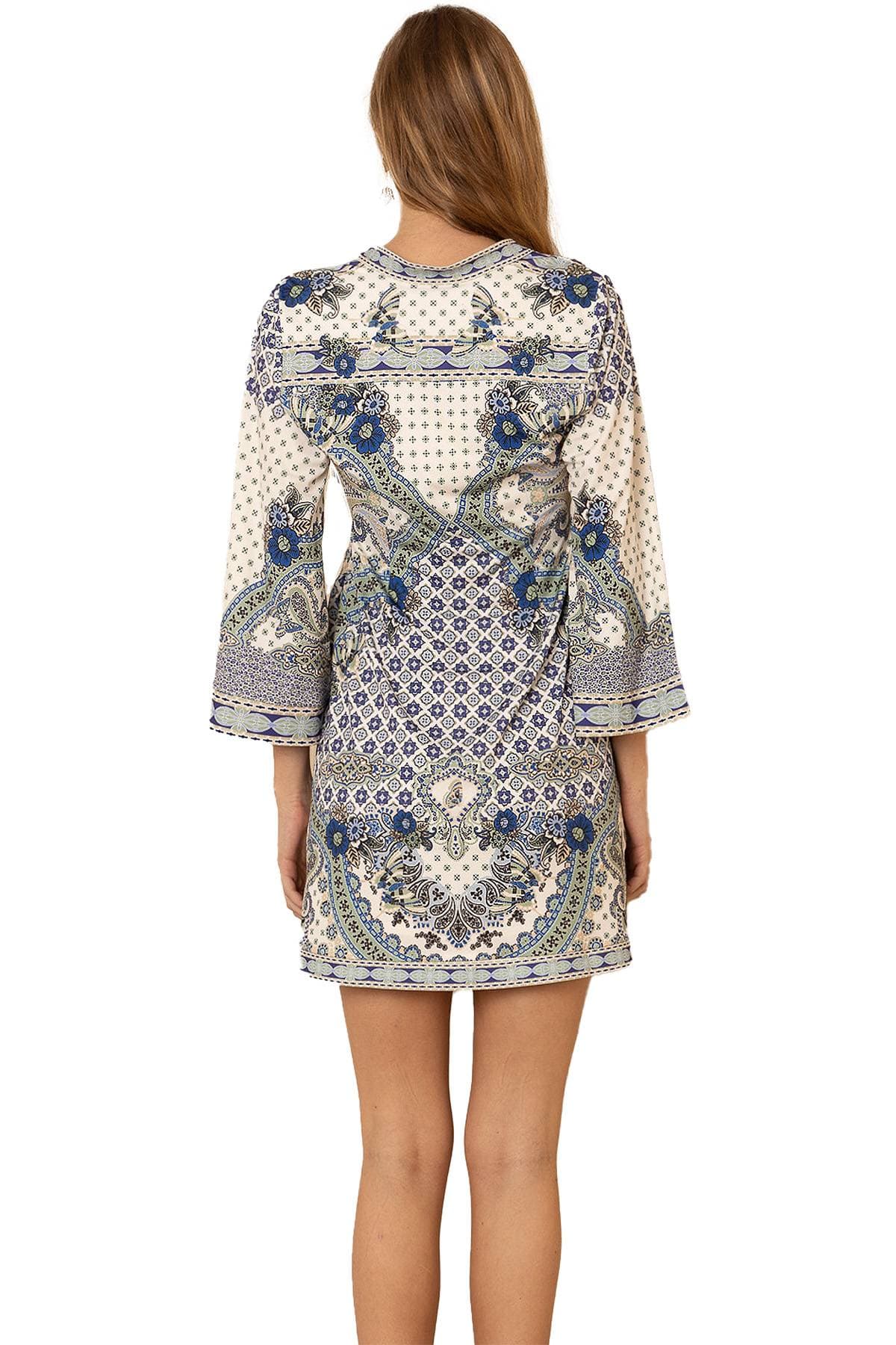Medallion Print Dress