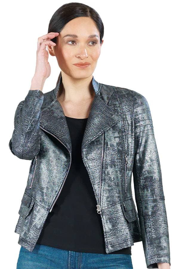 Gunmetal Moto Jacket -  - Main product view