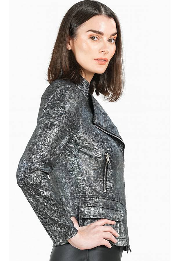 Gunmetal Moto Jacket -  - View 3 of 6