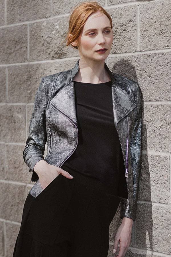 Gunmetal Moto Jacket
