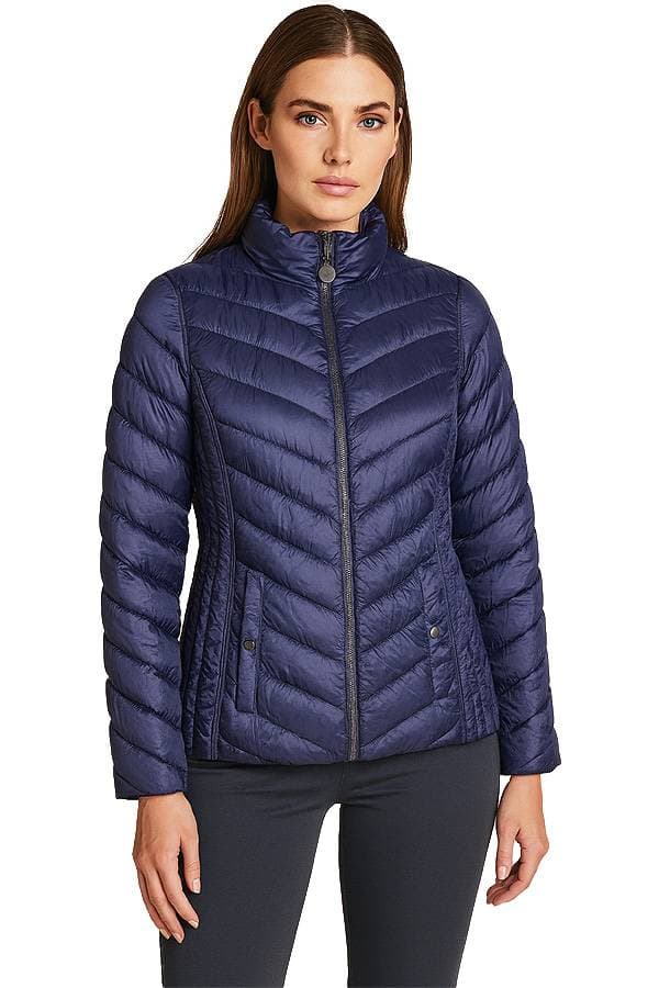 Reversible Watercolor Puffer Jacket