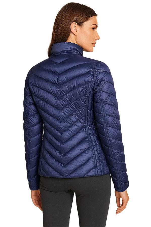 Reversible Watercolor Puffer Jacket