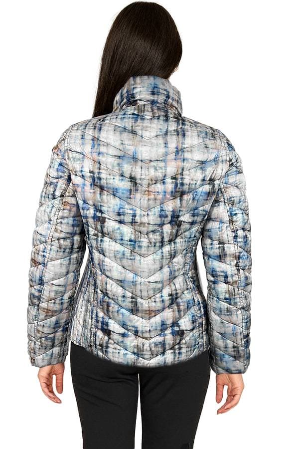 Reversible Watercolor Puffer Jacket