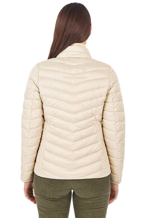 Ecru Puffer Jacket -  - Alternative view 2