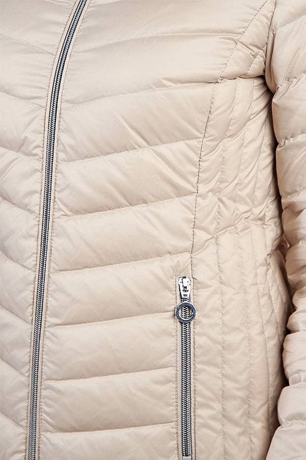 Ecru Puffer Jacket -  - View 3 of 4