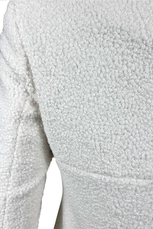 Italian Wool SB Coat Ivory -  - View 4 of 4