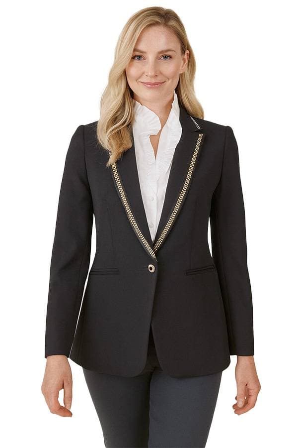 Black Blazer with Studs -  - Main product view