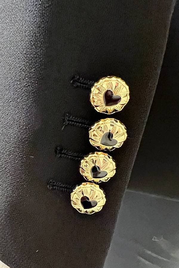 Black Blazer with Studs