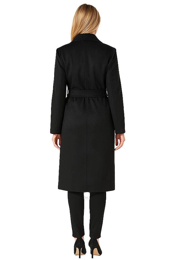 Poly Wool Tie Coat -  - Alternative view 2
