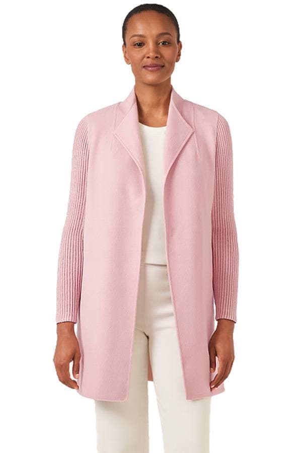 Ribbed Sleeve Coat -  - Main product view