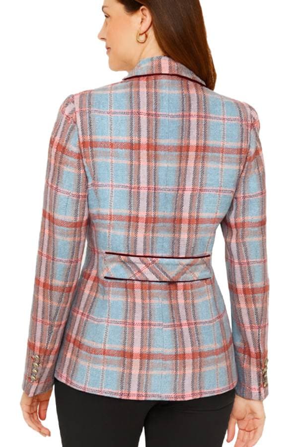 Wool Plaid Jacket