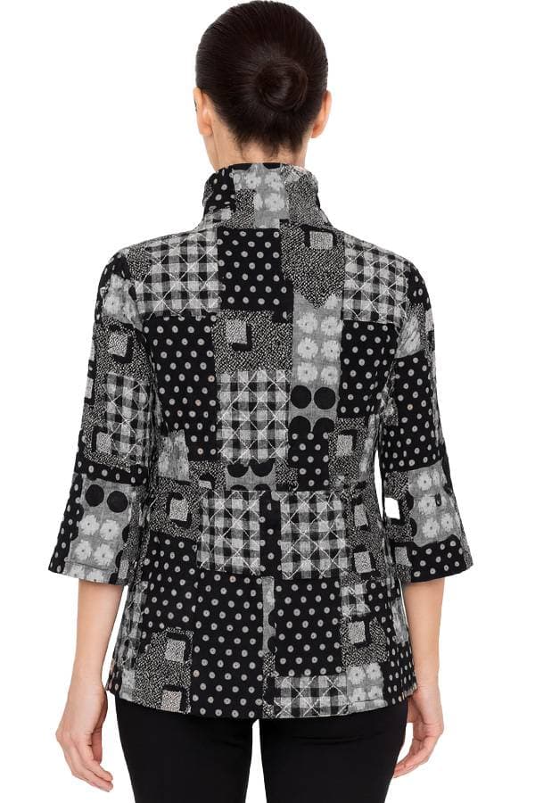 Multi Dotted Print Shacket