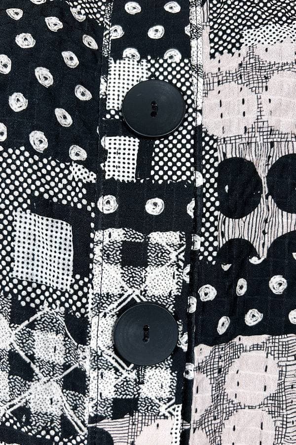 Multi Dotted Print Shacket